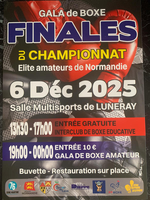 Gala de Boxe : Finales du championnat