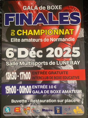 Gala de Boxe : Finales du championnat