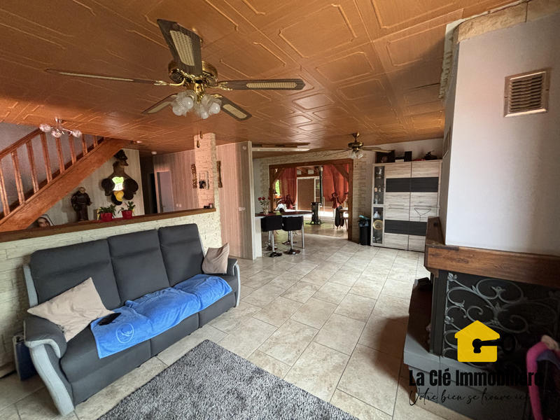 Maison - 124 m² - 7 pièces