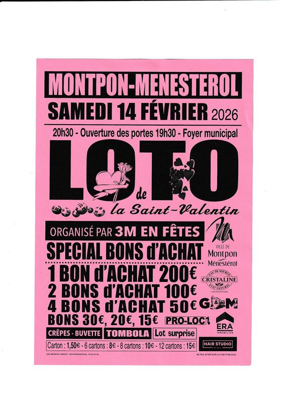 Loto de la Saint-Valentin