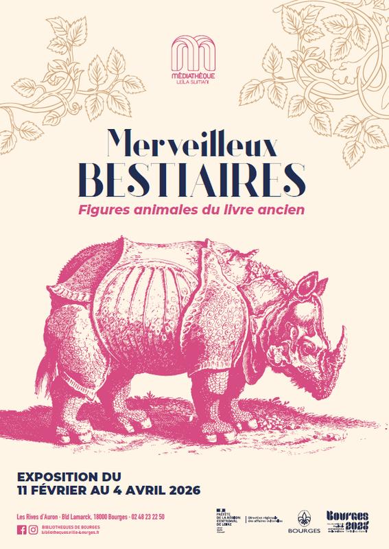 Merveilleux bestiaires : figures du livre ancien