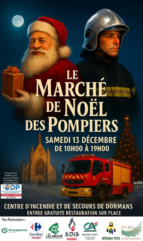 Marché de noël des pompiers
