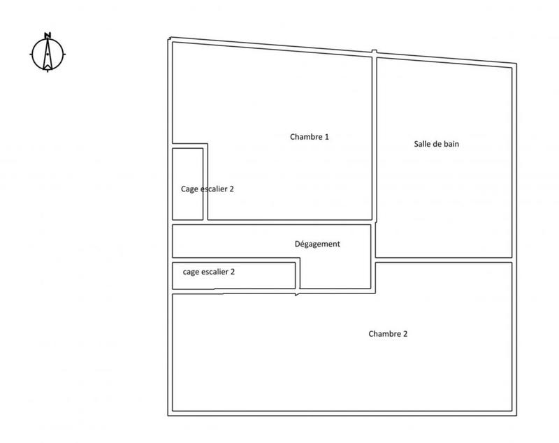 Maison de ville - 97 m² - 4 pièces