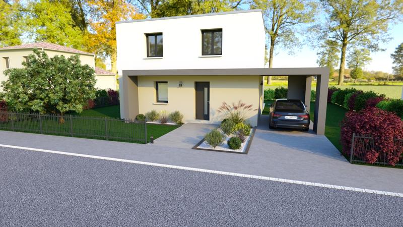 Maison - 90 m² - 5 pièces