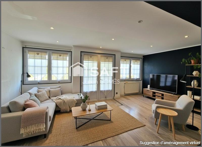 Maison - 80 m² - 4 pièces