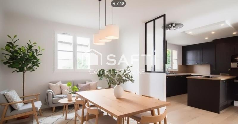 Maison de ville - 130 m² - 6 pièces