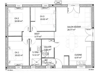 Maison - 85 m² - 4 pièces