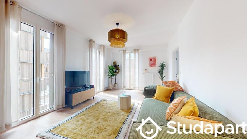 Chambre - 14 m² - 1 pièce