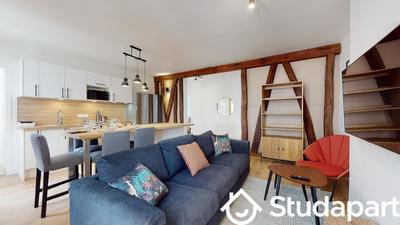 Chambre - 9 m² - 1 pièce