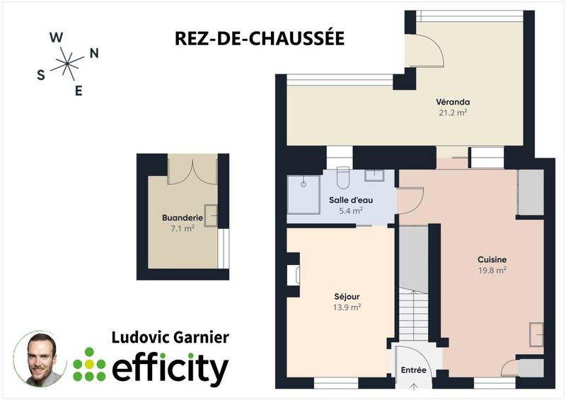 Maison - 132 m² - 5 pièces