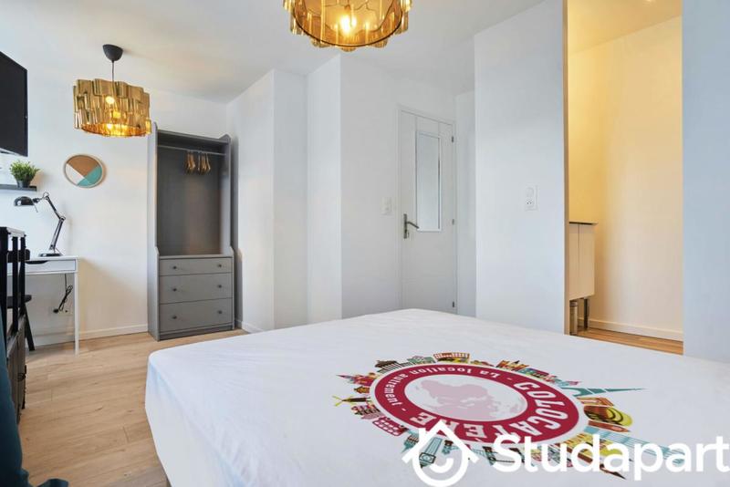 Chambre - 15 m² - 1 pièce