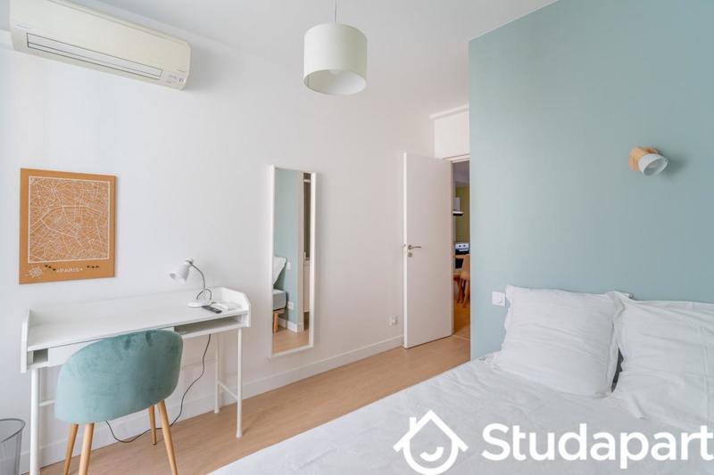 Chambre - 13 m² - 1 pièce