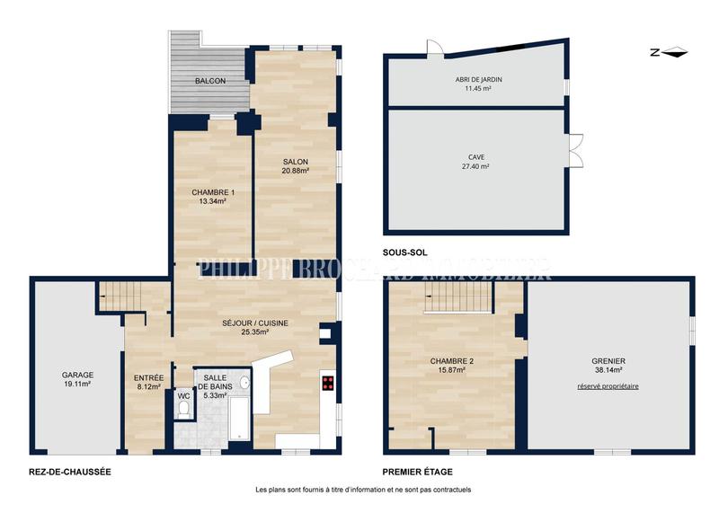 Maison - 91 m² - 4 pièces