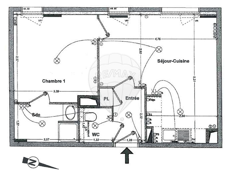 Appartement - 41 m² - 2 pièces