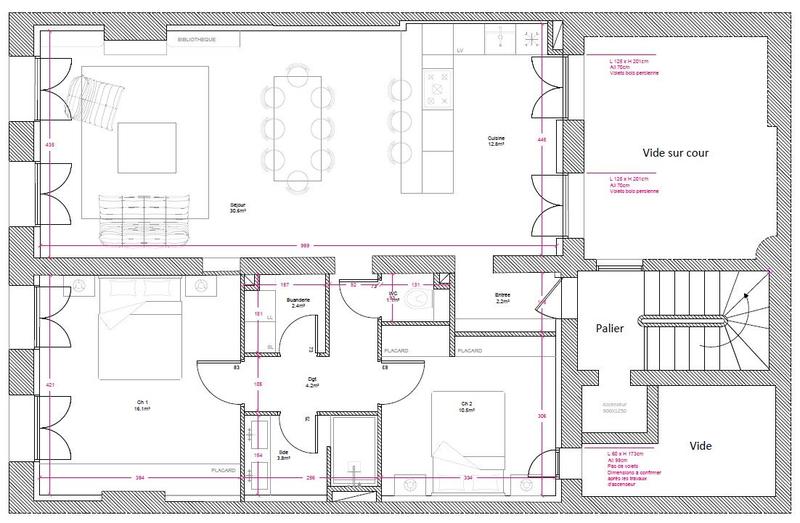 Appartement - 84 m² - 3 pièces