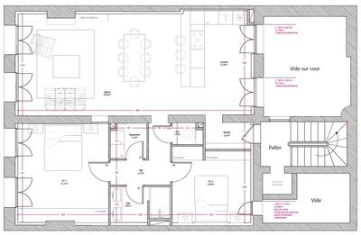 Appartement - 84 m² - 3 pièces