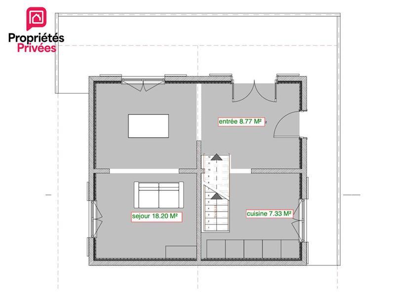Châlet - 72 m² - 4 pièces