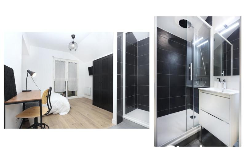 Chambre - 13 m² - 1 pièce