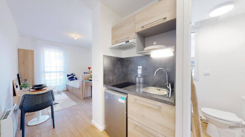 Appartement - 17 m² - 1 pièce