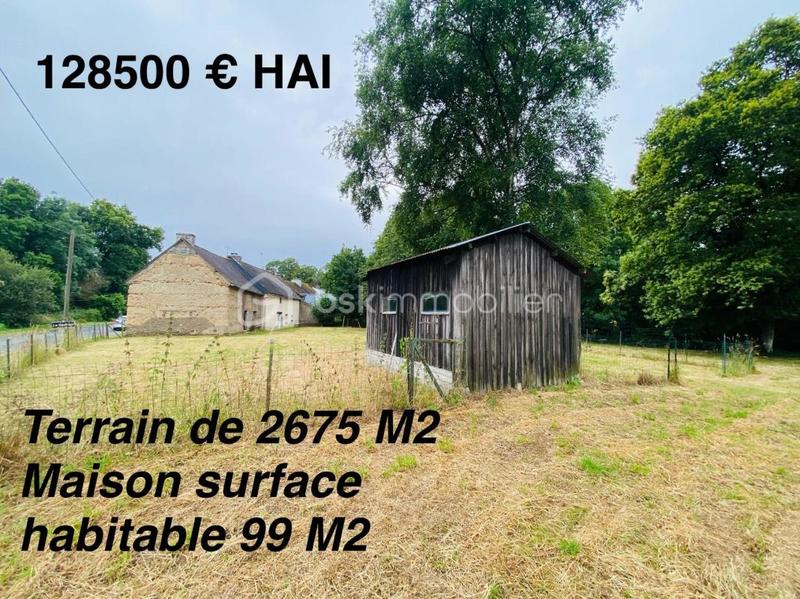 Maison ancienne - 2 675 m² - 4 pièces