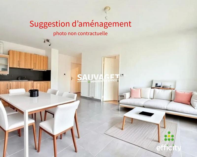 Appartement - 43 m² - 2 pièces