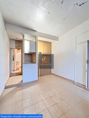 Appartement - 18 m² - 1 pièce