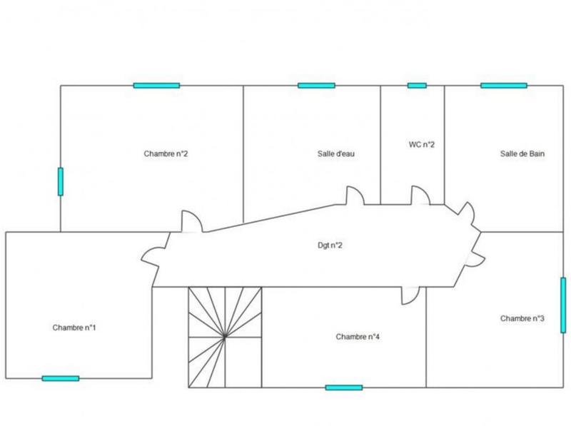 Maison - 130 m² - 8 pièces