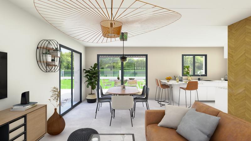 Maison - 98 m² - 5 pièces