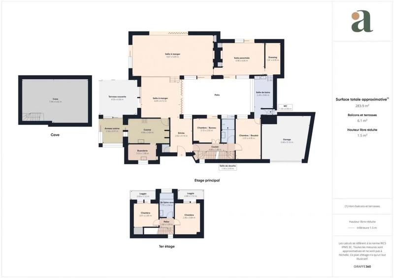 Maison - 276 m² - 7 pièces