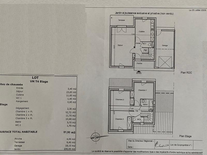 Villa - 82 m² - 4 pièces