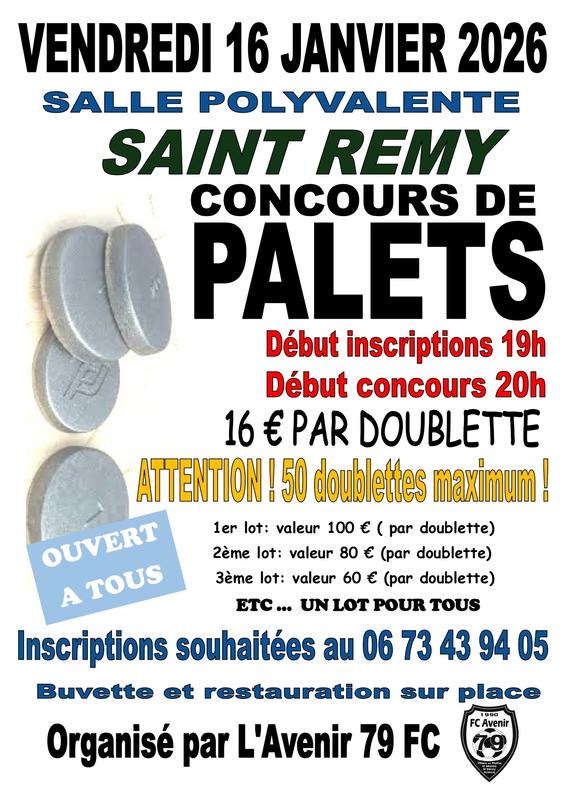 Concours de Palets à Saint-Rémy