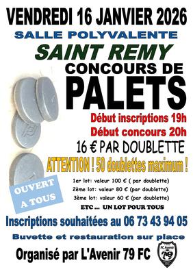 Concours de Palets à Saint-Rémy