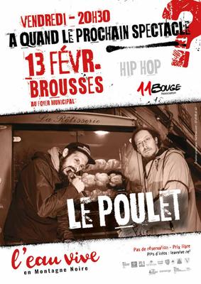 “Le Poulet”- Compagnie l’Âne solo (Dans le cadre de l'Epopée Hip-Hop)