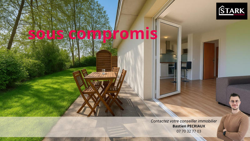 Appartement - 62 m² - 2 pièces