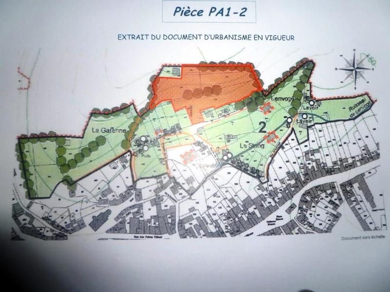 Terrain constructible - 829 m²