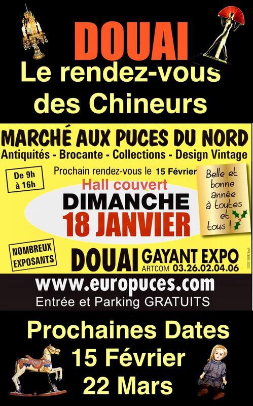 Marché aux puces de douai gayant expo