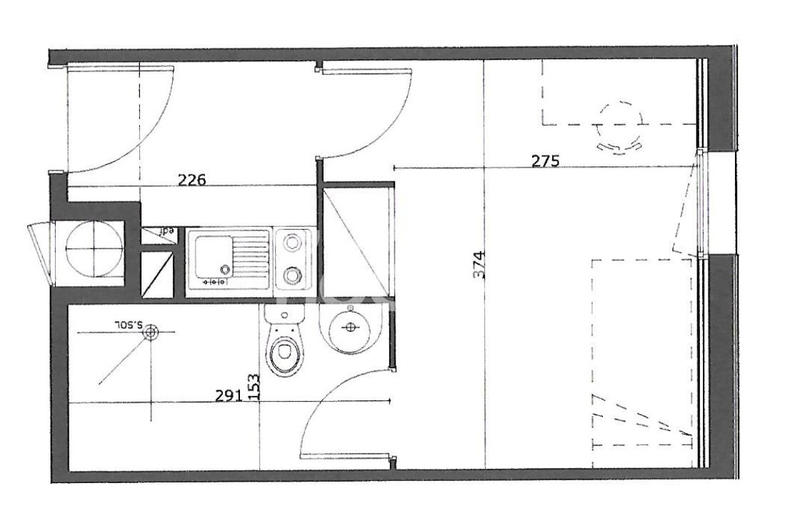 Appartement - 20 m² - 1 pièce