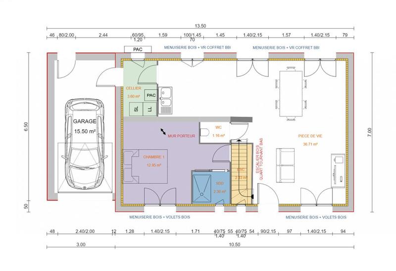 Maison - 109 m² - 6 pièces