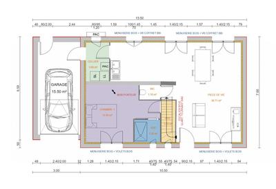Maison - 109 m² - 6 pièces