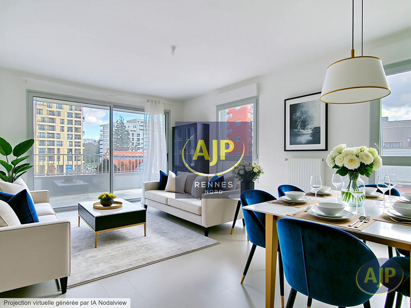 Appartement - 60 m² - 3 pièces