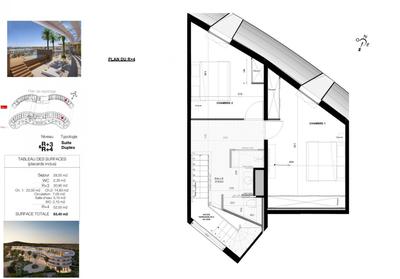 Appartement - 83 m² - 3 pièces