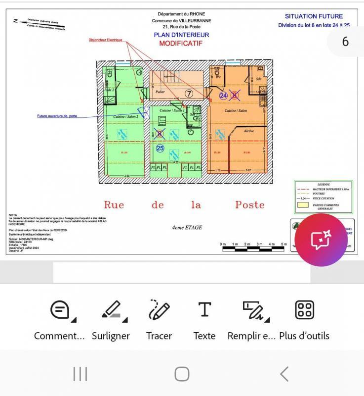 Appartement - 27 m² - 2 pièces