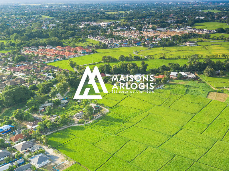 Terrain constructible - 500 m²