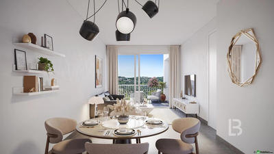 Appartement - 51 m² - 2 pièces