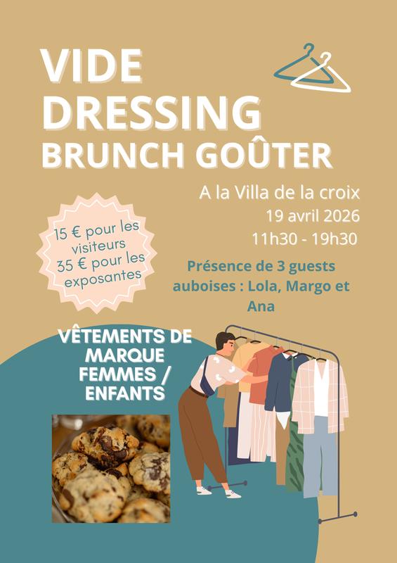 Vide-dressing Brunch &amp; Goûter à la Villa de la Croix