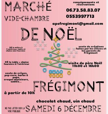Marché de noël - vide chambre
