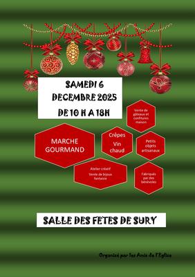 [Noël en Grand Sancerrois] Marché de Noël de Sury-ès-Bois