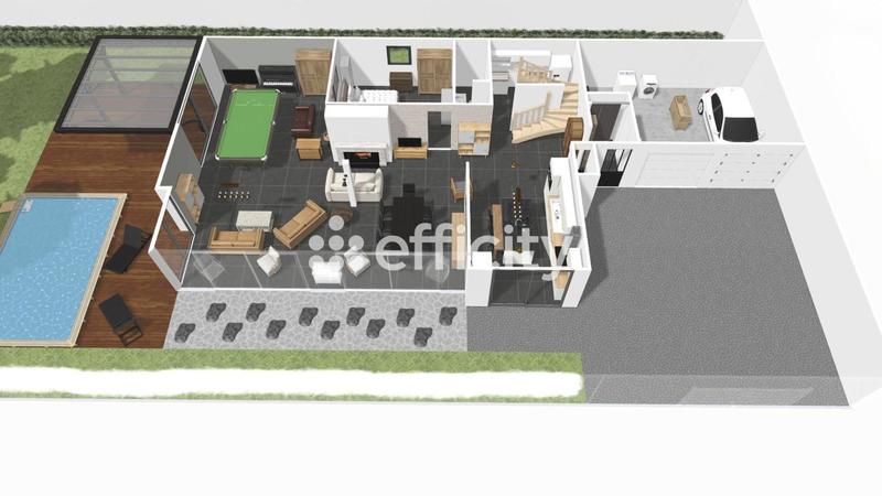 Pavillon - 253 m² - 7 pièces