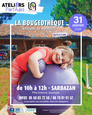 Ateliers Part'âges : la bougeothèque