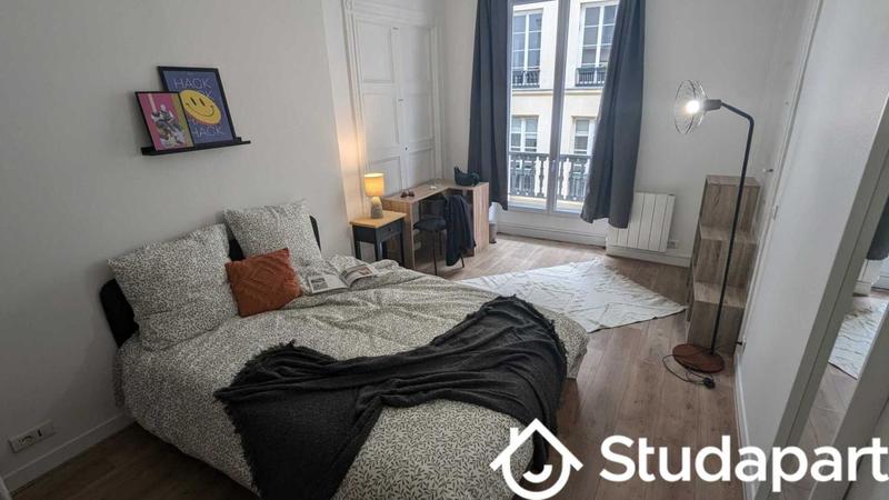 Chambre - 10 m² - 1 pièce